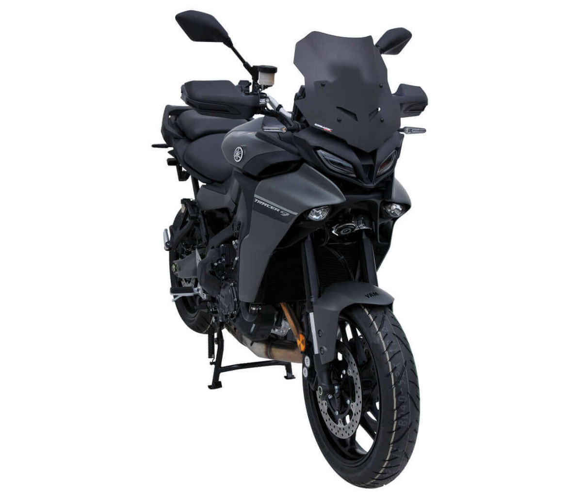 AVDB Moto Windschild Für Yamaha Tracer 9 / 900 GT – Getönt, Doppelt Gewölbt, Polycarbonat, 2021-2024