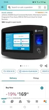 uAttend JR2000 Cloud Connected Biometric Attendance System: Fingerprint Time Clo
