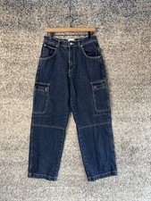 BDG Urban Outfitters Cargo Wide Leg Skate Pants Women  s Jean Blue Size 26