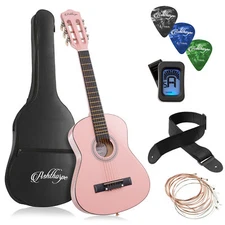 Beginner Acoustic Guitar Package - Starter Bundle Kit & Accessories
