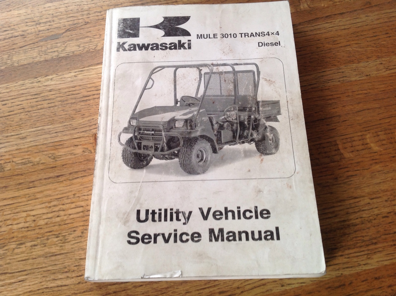 Kawasaki 2008 Mule 3010 Trans4x4 Diesel KAF950 Service Manual PN:  99924-1396-01 | eBay