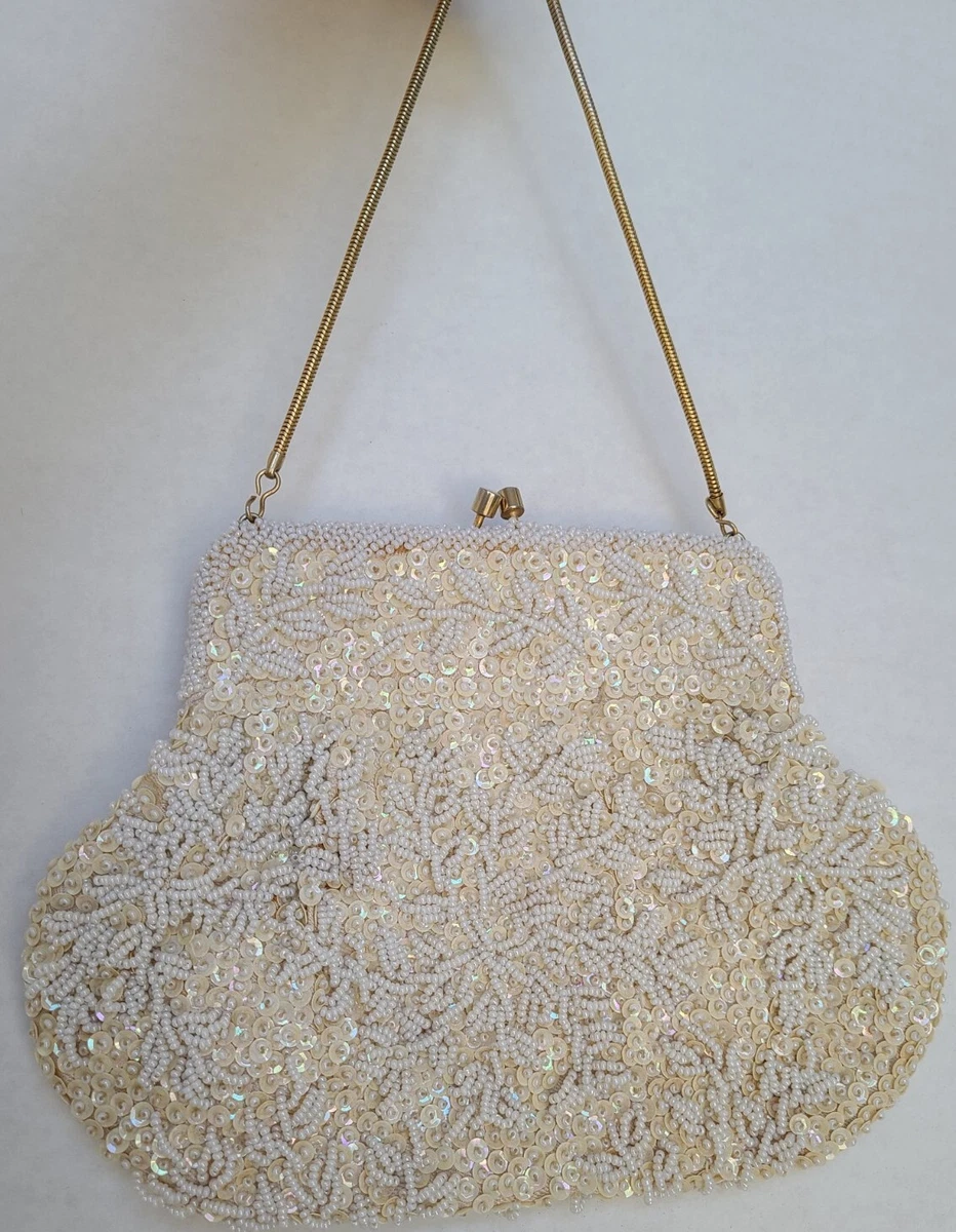 La Regale Vintage Beaded Handbag