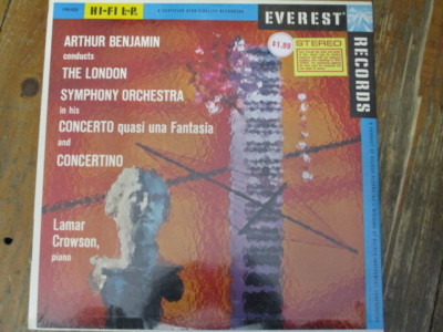 LPBR-6020 Benjamin Concerto quasi una Fantasia etc. / Crowson / LSO SEALED