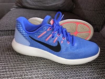 Nike Lunarglide Women’s Shoes size 10 Running Walking Blue