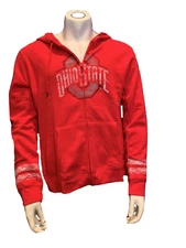 Ohio State Women’s Zip Up Hoodie(LICENSED)