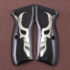 KSD Brand CZ 75, 75B, 75BD, 85 KADET SP-01 SHADOW1 Compatible Black Acrylic Grip