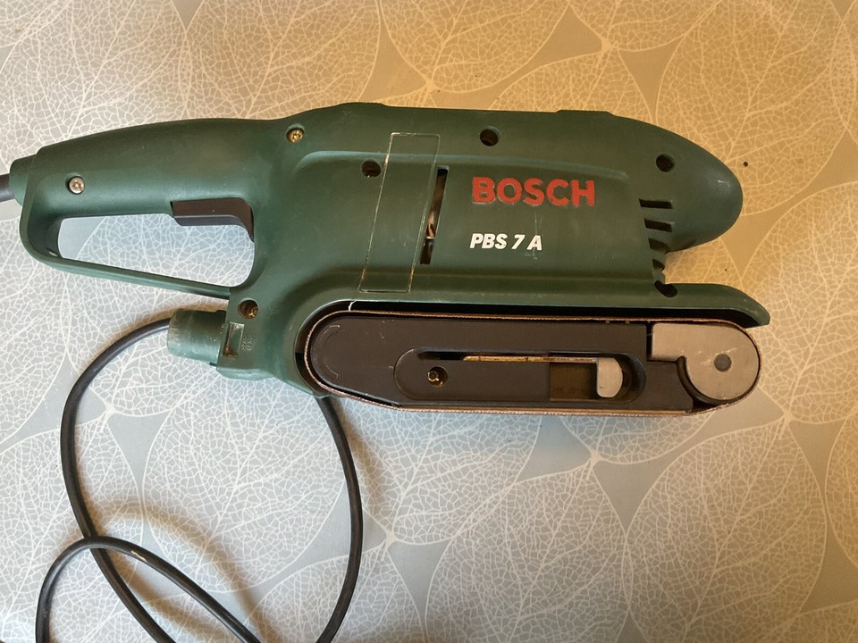 Bosch PBS 7A 600W belt sander, Owned From New,used For DIY Only. eBay
