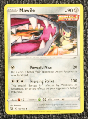 mawile single strike pokemon card value Mawile GX (141/236) – GoldenFishGames main image 0