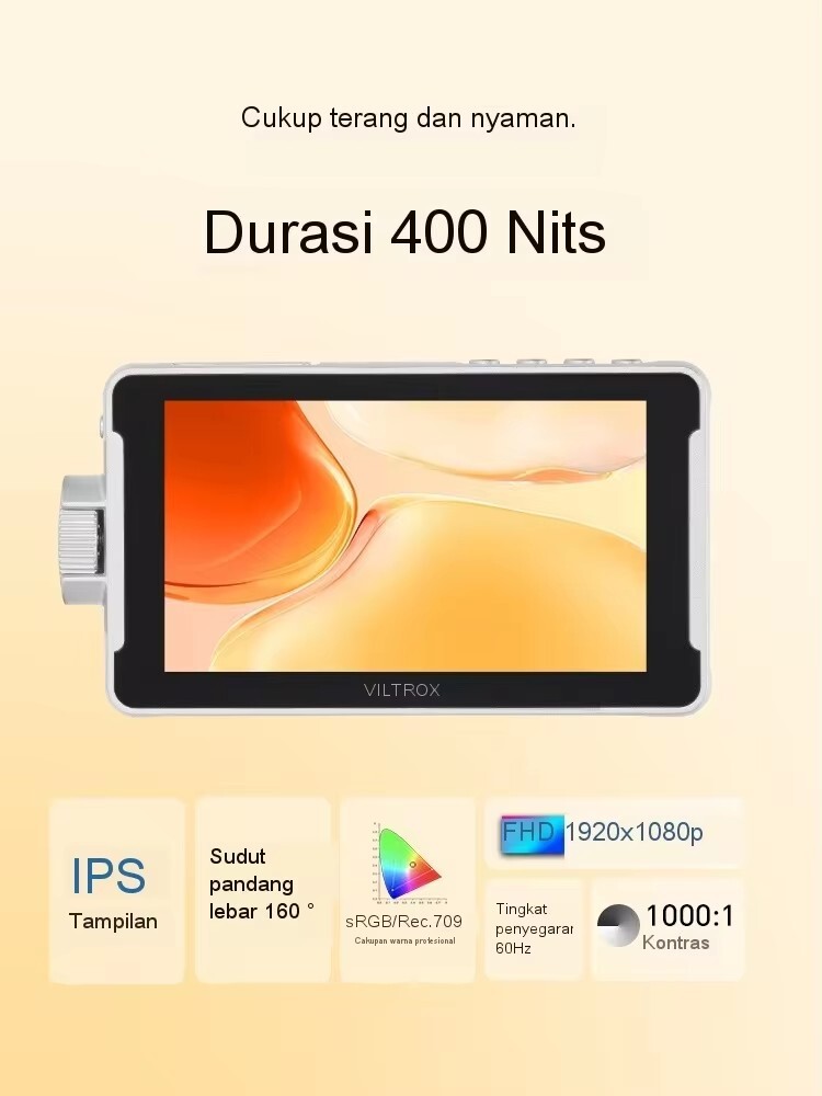 Viltrox DC-550 5,25 4K HDMI monitor