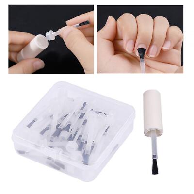 50 Stück Nagellack Pinsel Praktisch für Salon Zuhause Dipping Puder Flüssigkeit