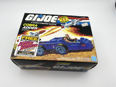 HASBRO Vintage G.I. JOE COBRA ADDER - New Sealed - Listing #3