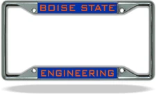 Boise State ENGINEERING License Plate Frame