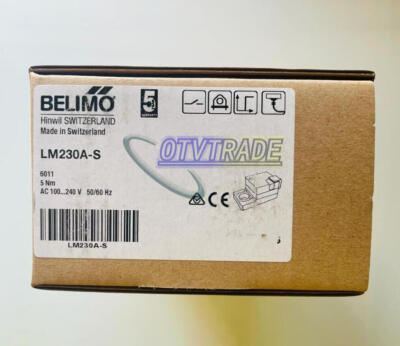 New ONE BELIMO Electric Throttle Air Valve Actuator LM230A-S 5NM