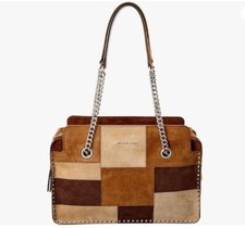 MICHAEL Michael Kors Women's Astor Large Tote, Dark Caramel/Saddle, One Size