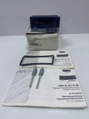 JUMO DI 08 701531/888-23 PROCESS INDICATOR