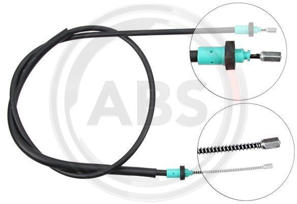 A.B.S. K13606 Seilzug, Feststellbremse Links Rechts FüR Dacia Renault-image