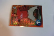 2016 Bowman Chrome Prospects Orange Shimmer Refractor #167 Ben Lively Phillies