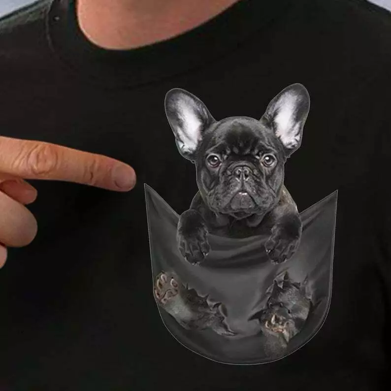 French top bulldog tee