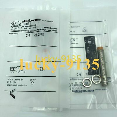 1pcs 100% Test IFM IF6031 IFK3004A2PKG/US Proximity Switch New