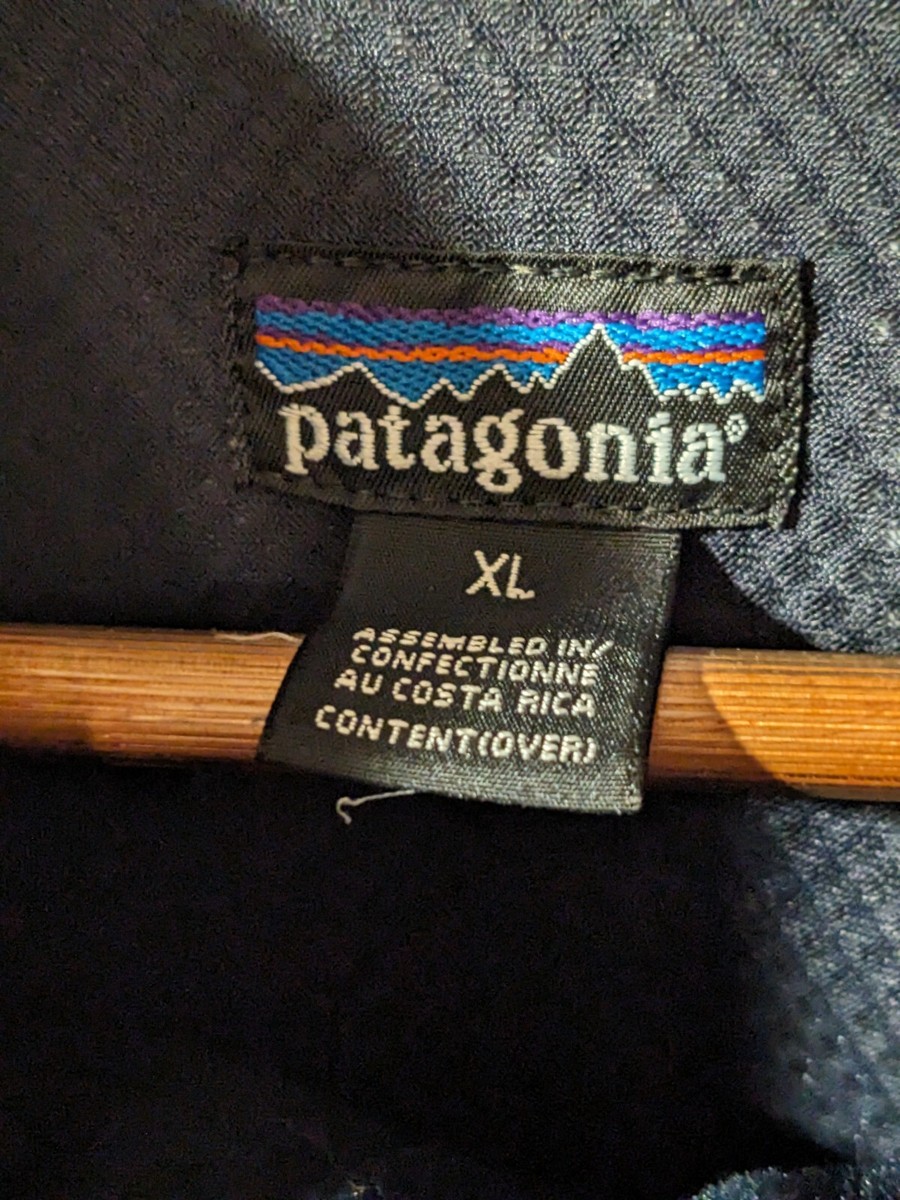 ジャケット・アウター Patagonia 90s Glade Runner Jacket XL VTG 90s Patagonia Glade Runner Men's S Snap Zip Hooded