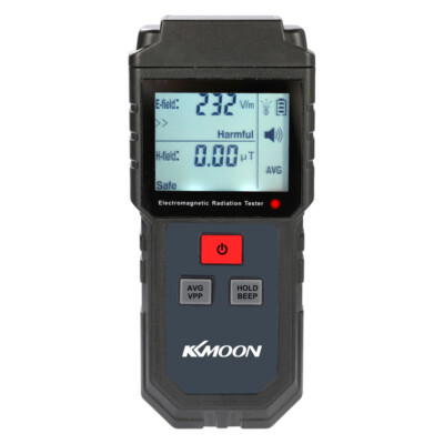 KKmoon Mini Portable Digital LCD Electromagnetic Radiation Tester EMF Meter K9G5