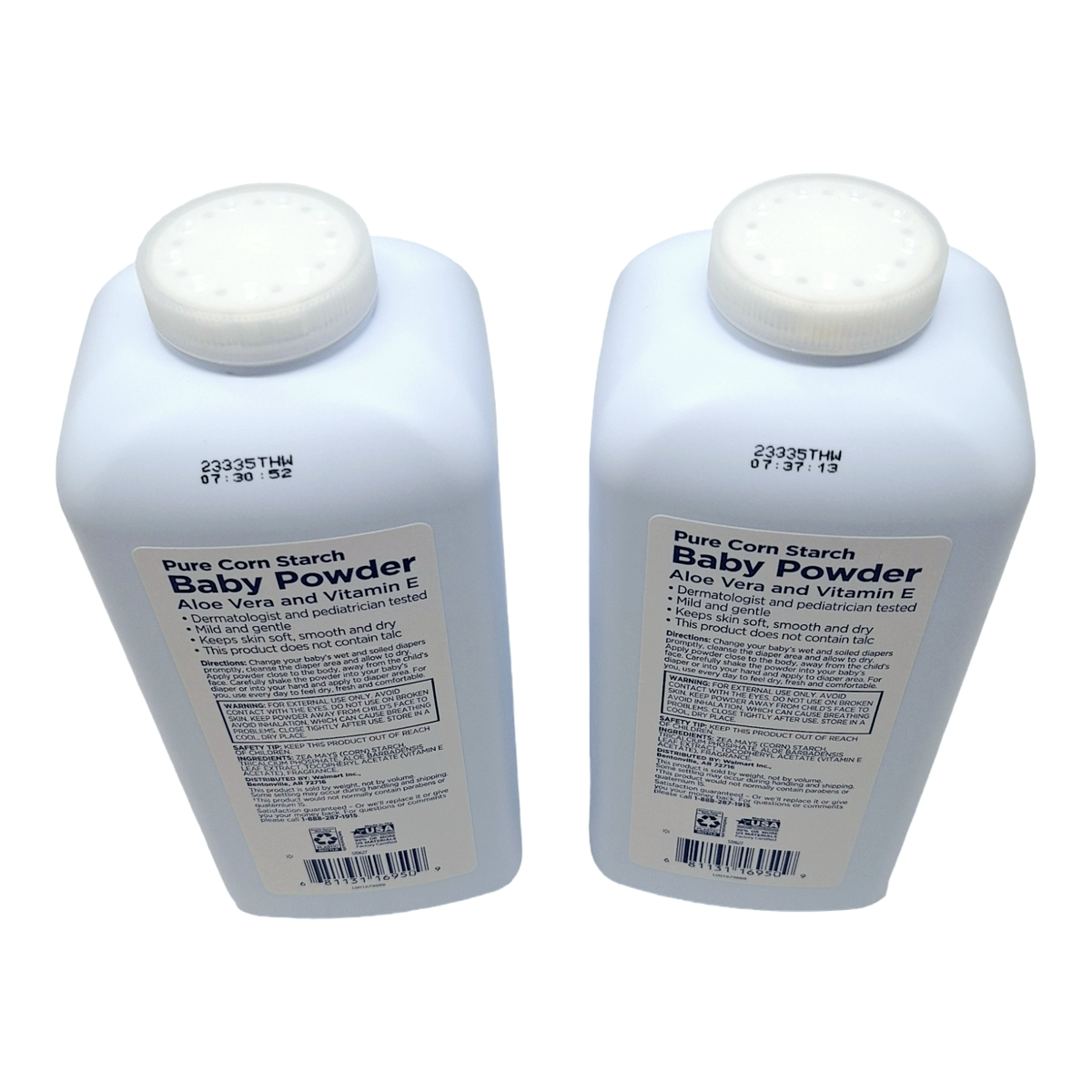 Vitamin E Walmart Equate Baby Powder Talcum Powder Equate