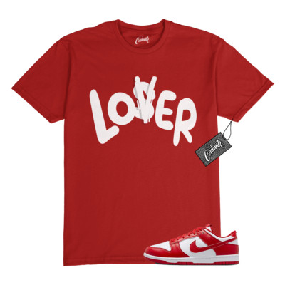 Dunk St Johns University Red White 2025 T Shirt Match LOVER