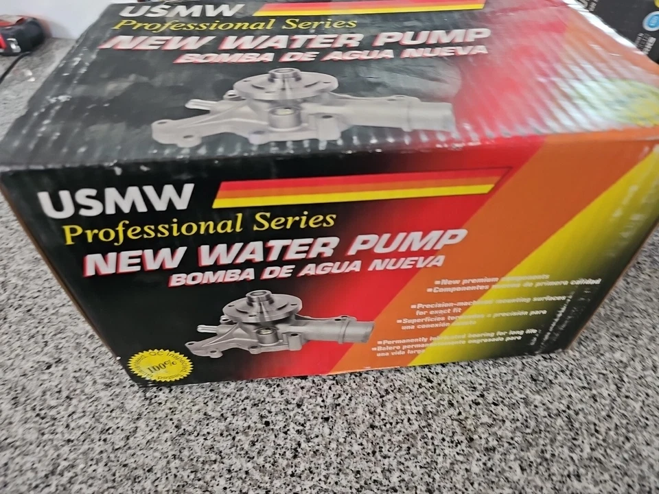 Bomba de agua de motor de fábrica US8926 para BMW 740iL 540i 740i 840Ci seleccionados 1996-1998 Foto 4 de 4