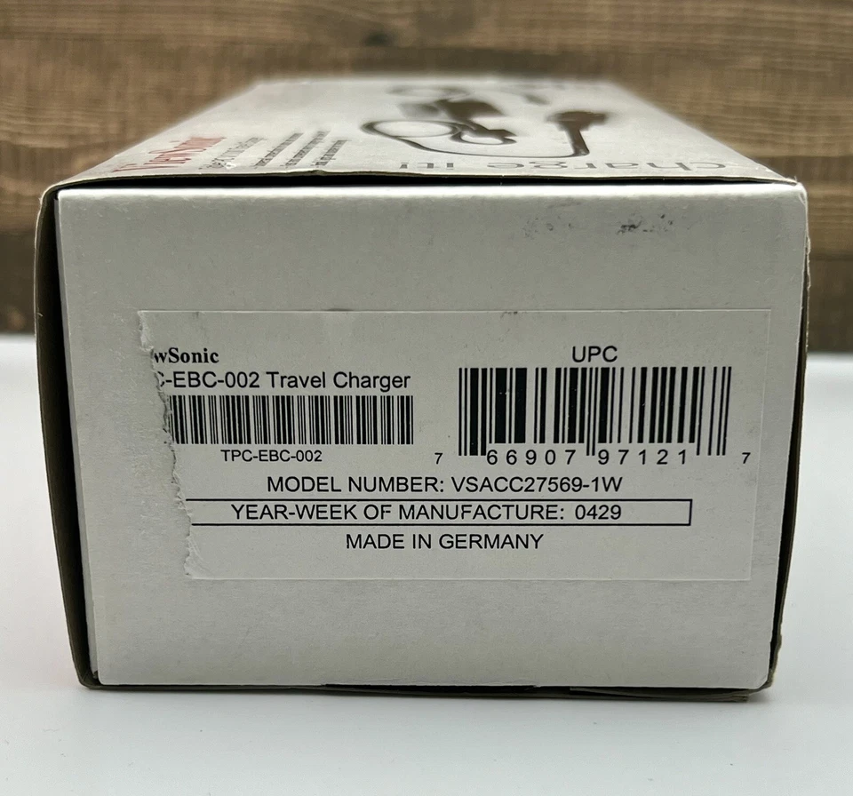 ViewSonic Tablet PC V1100 Travel Charger - Image 3 of 4