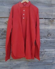 Civil War Cotton Red Shirt with Pewter Buttons XXXL