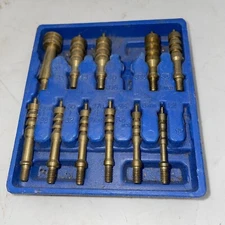 Brass Gun Cleaning Jag Tip Set Universal Rifle Pistol Shotgun Cleaning Kit