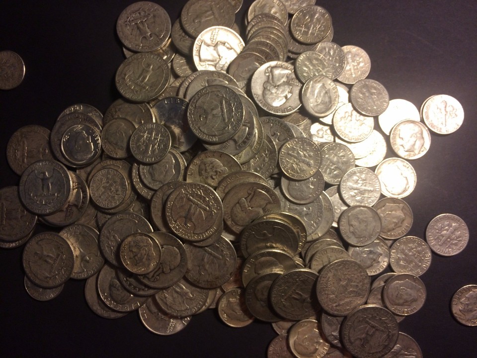 MASSIVE INFLATION COMING!!!! US Junk Silver Coins 20 LB 320 OZ. Pre ...