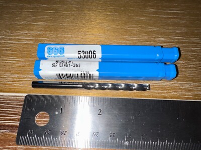 SGS 53006 #6 x 0.204'' SER 103 Shank x 1-3/4'' LOC x 3'' OAL 3 Fl QTY 1