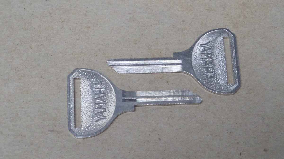 NOS Vintage Yamaha Motorcycle Blank Keys #512 90890-55914 QTY2 | eBay