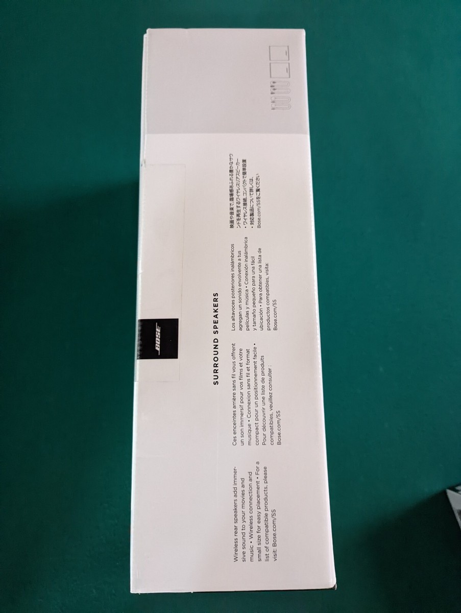 Bose Wireless Surround Speakers 809281-1100 Black for sale Bose Wireless Surround Speakers 809281-1100 Black for sale