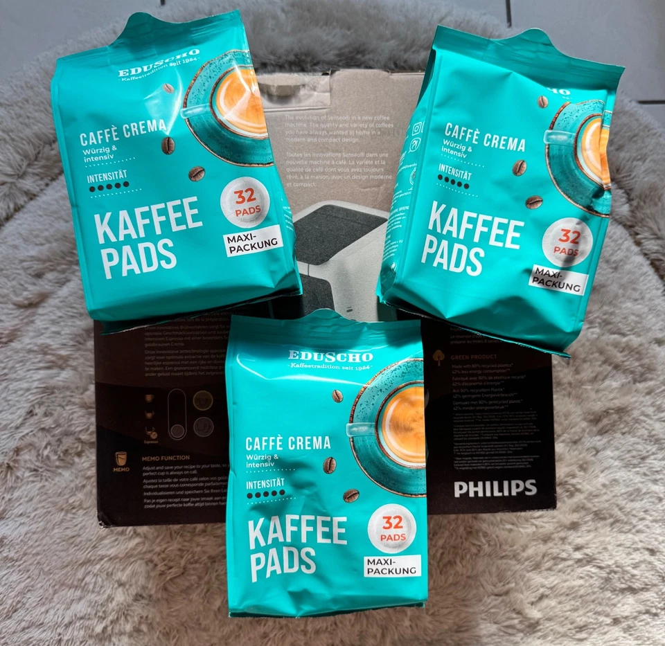 Philips Senseo CSA260/10 Senseo Maestro Kaffeepadmaschine weiß 1450W 1,2 Liter