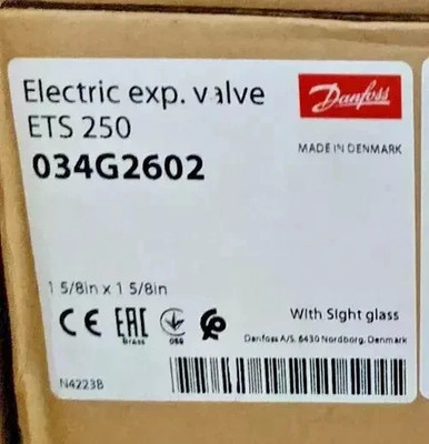 Brand New DANFOSS ETS 250 034G2602 Expansion Valve