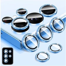 Bling Camera Lens Protector for Samsung Galaxy S23 Ultra, Glitter Film Stickers