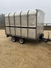 Ifor Williams Livestock Trailer Dp120-10 3500kg Demountable Flat Bed Twin Axle