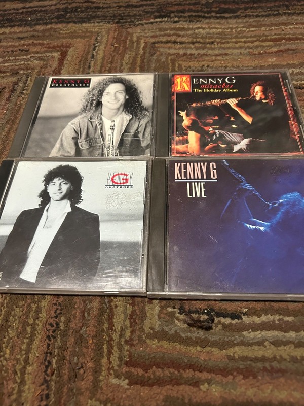 KENNY G 4 CDS JAZZ/EASY LISTENING/XMAS PRE-OWNED