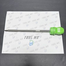Snap-on Tools Usa New 14 Drive Green Stubby 8 Ratcheting Screwdriver Ssdmr1a Snap-on Tools Usa New 14 Drive Green Stubby 8 Ratcheting Screwdriver Ssdmr1a