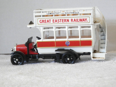 Vintage Corgi ''Great Eastern Railway'' Diecast Double Decker Bus