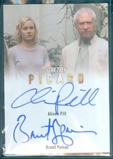 Picard Season 2 & 3  Alison Pill / Brent Spiner Dual  Autograph Card