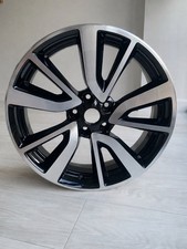 Nissan Qashqai J11 Tekna 19” Black Diamond Cut Alloy Wheel 