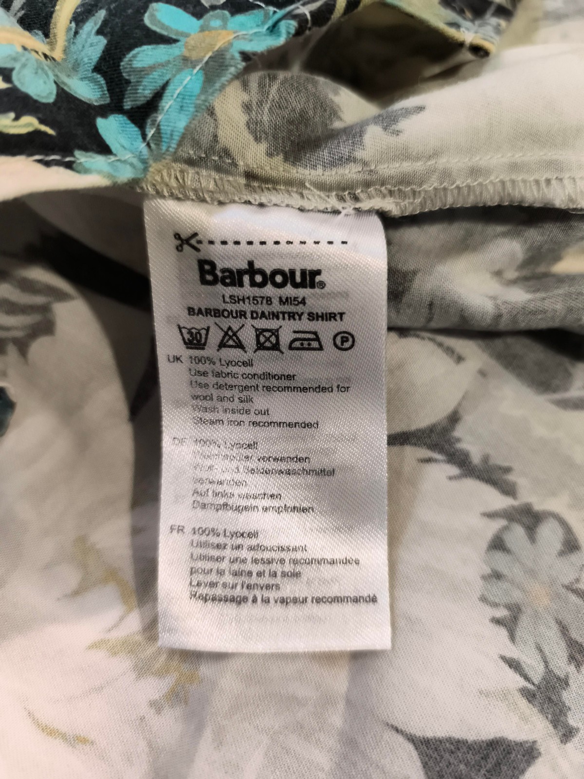 Barbour Women's Blouse UK 16 Multi 100percent Lyocell Modal Basic image 7
