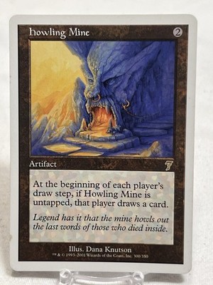 Howling Mine - 7th Edition Regular ~LP~ Magic The Gathering MTG