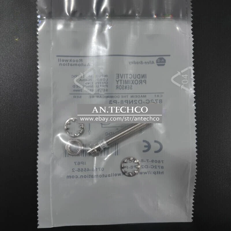 For Allen-Bradley 872C-D2NP8-P3 872CD2NP8P3 Proximity Sensor 10-30VDC 2mm NO PNP - Image 3 of 4