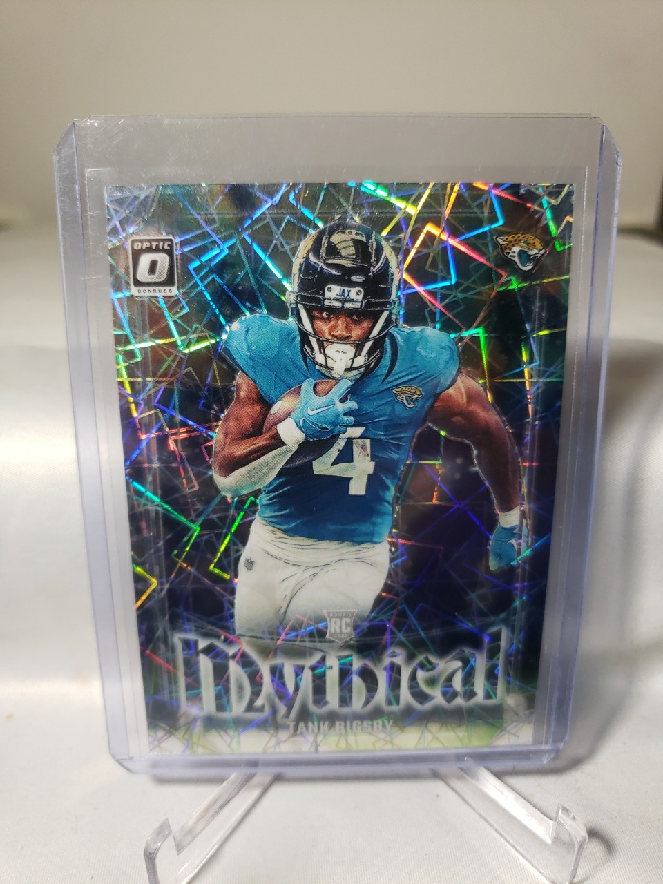 2023 PANINI DONRUSS OPTIC ROOKIE MYTHICAL LASER PRIZM TANK BIGSBY NO. 25