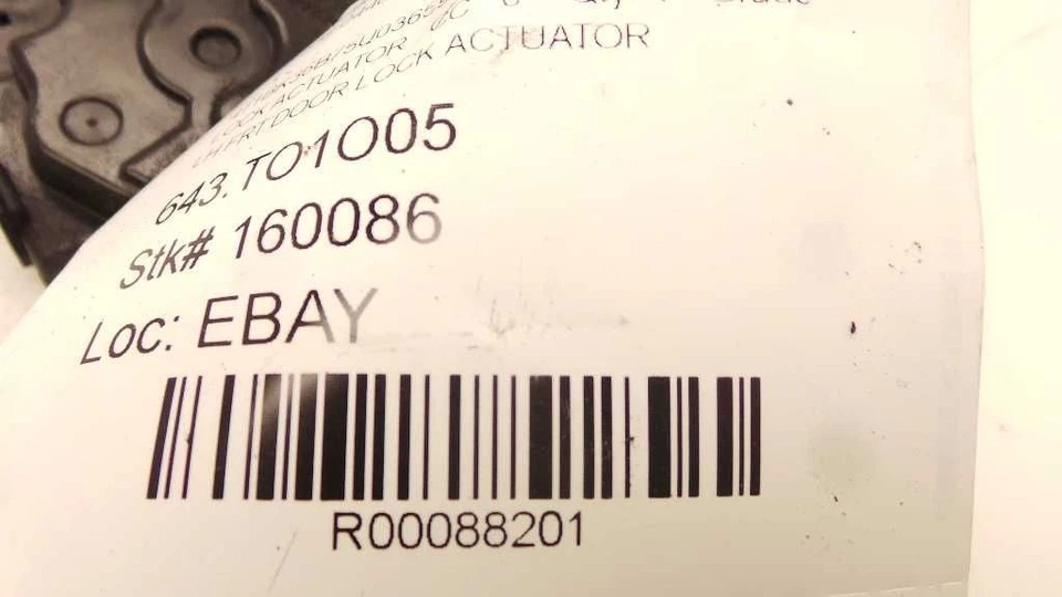 Toyota Avalon 2005 lado del conductor cerradura puerta delantera conjunto actuador Foto 3 de 4