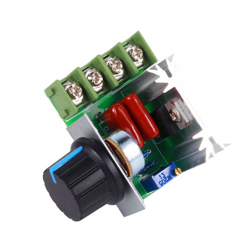 2000W AC Motor Speed Controller 50-220V 25A Motor Speed Controller Regulator - Picture 5 of 6